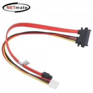 강원전자 넷메이트 SATA 22핀/SATA+ITX 미니 4핀 케이블 0.3m NM-SAT13
