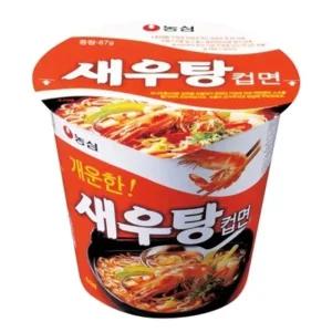고품질 농심 새우탕 소컵 67gx6컵x2박스 (WB0C2C8)