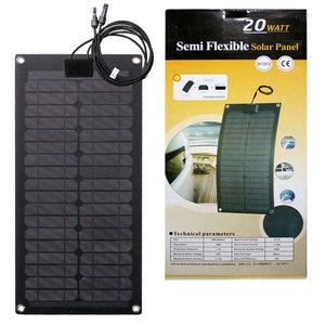 플렉시블 솔라 패널 20W Semi/태양광/충전/캠핑/ETEF