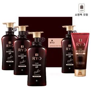 려샴푸 선물세트 진결모 탈모증상케어 5종기획 1개/최근제품 25년명절선물세트