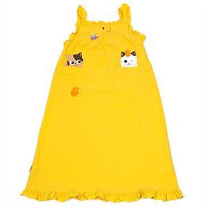 타마시로 핸드메이드 고양이 캐릭터 원피스/잠옷/실내복/간편복/천연염색