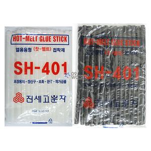 진세 본드봉 11mm /흑색 백색 핫멜트 글루건심