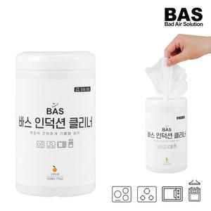 BAS 바스 티슈형 인덕션 클리너 하이라이트 가스 전자 레인지 기름때 주방 청소세제