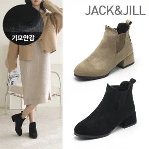 잭앤질 기모안감 밴딩 앵클부츠(JD1831)