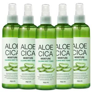 과일나라 알로에 시카 모이스처 카밍 미스트 토너 250ml x5개