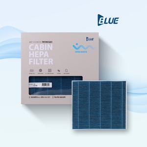 블루인더스 PM3.0 G4 렉스턴 스포츠 CN011 자동차 차량용 향균 에어 공기청정 헤파 에어컨 필터