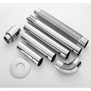 보일러 연통 화목 난로 기름 압축 자바라 부속 마구리