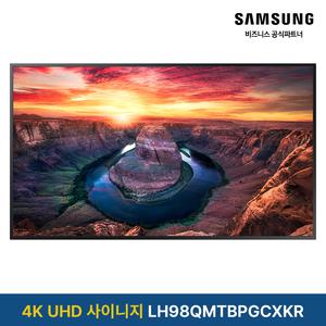 삼성사이니지 LH98QMTBPGCXKR TV UHD 4K DID광고형모니터 벽걸이형 SH