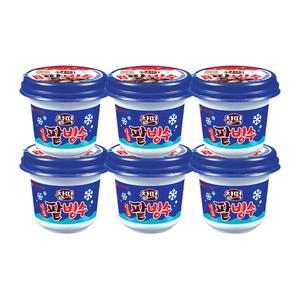 찰떡 일품 팥빙수 아이스크림 240ml X6개