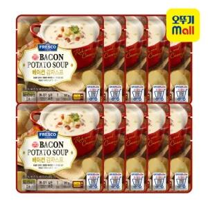 [오뚜기] 프레스코 베이컨감자스프 180g 10개