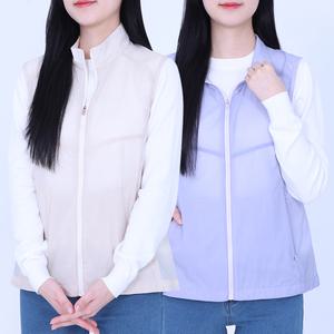 봄 여름 여성 바스락조끼 베스트 등산 아웃도어 간절기 집업