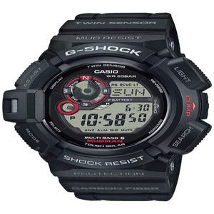 지쇼크 G-SHOCK 머드맨 MUDMAN GW-9300-1 JF 일본 정품 터프 솔라 블랙 카시오 손목시계