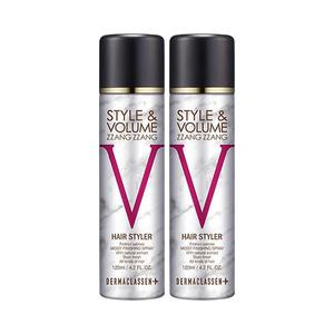 더마클라센 스타일앤 볼륨짱짱 흑채 스프레이 블랙 120ml x2