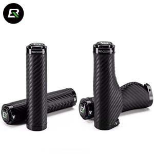 락브로스 MTB 자전거 그립 에르곤 핸들 손잡이 PU 가죽 충격흡수