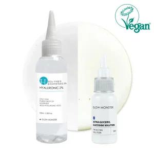 액티바 글리세릴글루코사이드 솔루션 30ml + 3Kda 올리고 히알루론산 2원액 100ml 비건인증 글로우몬스터