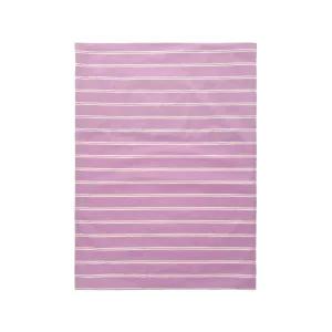 [테클라] PPP-MPS(50x70cm) 퍼케일 필로우 멜로우 핑크 스트라이프 베개 커버