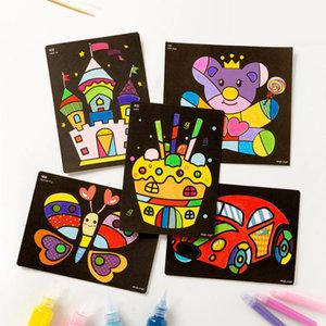 샌드아트 도안 데코 패키지 박스 3종 - 12색 24도안