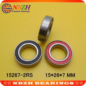 자전거 휠 하단 브래킷 수리 베어링, 15267 2RS 15267RS MR15267 GCR15 볼 15x26x7mm