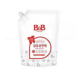 비앤비 섬유유연제 베르가못 앤 그레이프프루츠 리필형 1500ml 3개