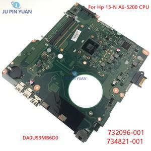 호환 hp 15-N PC 메인보드 DA0U93MB6D0 A6-5200 CPU DDR3 HD8400 GPU 732096-001 734821-001 노트북