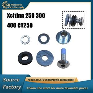 Kymco 배기 커버 나사 Xciting 250 300 400 CT250부싱 고무 석면 가스켓 스쿠터  ACA 002 포함