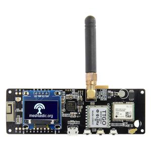 릴리고 TTGO Meshtastic T-Beam GPS NEO-6M SMA 18650 배터리 거치대 OLED 포함 Wi-Fi BLE Lora ESP32 V1.1