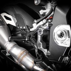 바이크 오토바이 조절 가능 리어 세트 풋 페그 페달 발받침 BMW 호환 S1000RR