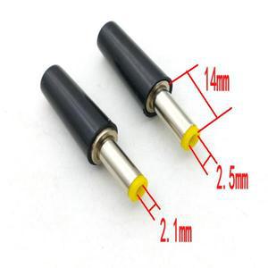 카메라 LED 커넥터용 케이블 수 플러그 소켓 DC 전원 5.5x2.1mm 6 개