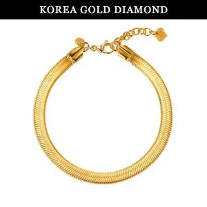 갤러리아 순금 뱀줄 팔찌 24K 스네이크 체인 11.25g
