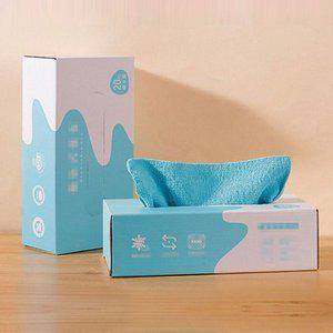[기타]뽑아 쓰는 일회용 극세사 세차 타월 타올 티슈형 수건 행주 걸레