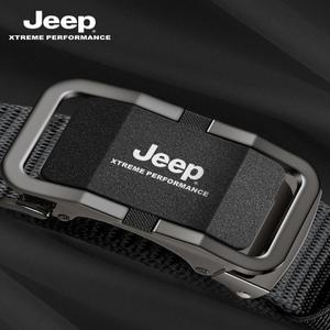 JEEP 남성 캔버스 벨트 120cm 자동 버클 전술 캐주얼 청바지 스포츠