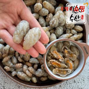 [우체국쇼핑] 국내산 제철 통영거제 오만둥이 500g+500g 미더덕