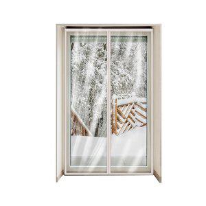 B삼정063화이트 보온 자석 방풍 비닐커튼 소90x210 (WFHU647)
