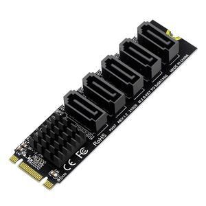 컴퓨터용 확장 카드 5 포트 지지대 SSD HDD 내장 JM575