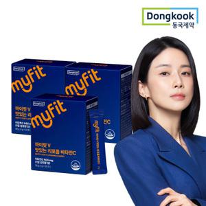 동국제약 마이핏V 맛있는 리포좀 비타민C 3박스 리포솜 항산화 인지질 비타민 분말 가루