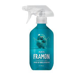 [신세계 규격](의정부점)LG 아우라 프라몬 섬유탈취제 클린솝향 490ml