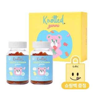 [선물세트] 노티드 멀티비타민 꾸미 총2병+쇼핑백