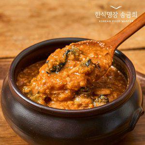 한식명장 송금희 반찬 국내산 우렁강된장 500g