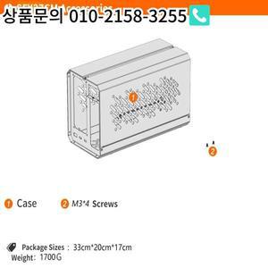 OCuLink 외부 그래픽 카드 GPU 도크 PCI-E 4.0 TH3P4G3 OCuP4v2 금속 프레임 케이스 선더볼트-3 USB4 SFX27