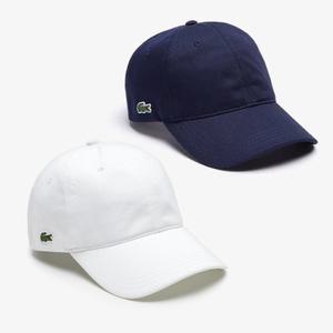 [LACOSTE] 라코스테 정품 공용 면트윌 베이직 야구모자 (RK4709)
