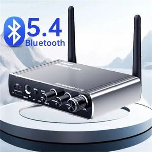 Bluetooth 5.4 송신기 AUX 3.5mm 동축 광섬유 무선 음악 오디오 어댑터 TV PC 용 원격 제어