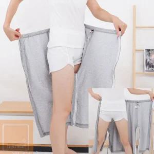 하나원상점 환자복 하의 바지 옆트임 지퍼형 병원옷 골절 깁스 기저귀 노인 요양원 환자바지