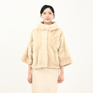우진모피(WJ) 코펜하겐 퍼 휘메일 팔로미노 반후드나그랑 밍크코트 국내생산 본사직영