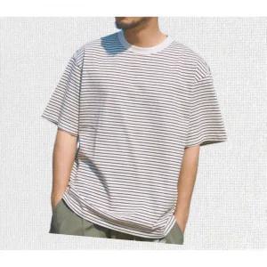 스파오 SPAO 내추럴코튼 스트라이프 반팔티_SPRSF25C01 SPRSF25C01 648483