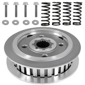 Boulevard M50 C50 S50T 침입자 Volusia 800 VL800 OEM # 21410-41F00 21462-27A00을 위한 BIGLKNM 클러치 센터 내부 허브 및 외부 압력판 헤비 듀티 스프링 볼트 키트