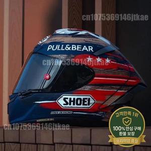 오토바이 풀 페이스 헬멧 SHOEI X-14 X-SPIRIT III X-Fourteen America Tc-2 Ltd 스포츠 레이싱