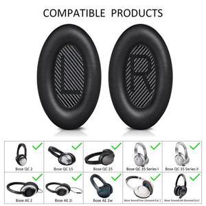 [누리음향]보스 QuietComfort QC 2 15 25 35 헤드셋 이어쿠션 QC35 헤드폰 액세서리용 교체 이어패드 헤드