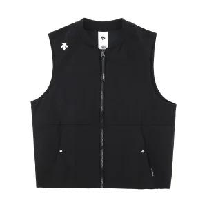 데상트 여성 패딩 베스트 SP122UPV11BLK