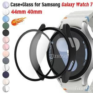 갤럭시 시계 유리 범퍼 액세서리 PC 40MM 보호 커버 커버리지 케이스 44MM WATCH7