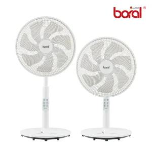 [리퍼상품] 보랄 발터치 BLDC 팬 서큘레이터 선풍기 리모컨형 12단 7엽